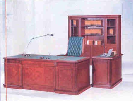 cardinal traditional desk , return and wall unit