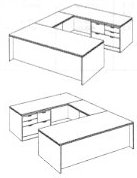 Personal File "U" Desk