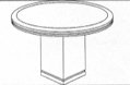 48" Round Conference Table