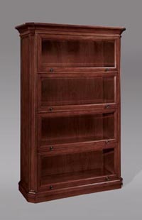Barrister bookcase with glass doors