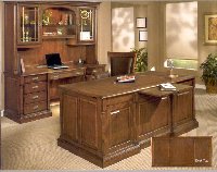 Estes Park Oak finish discount office desk