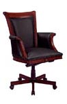 Del Mar Traditional wood arm series chairs