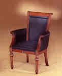high back guest chair