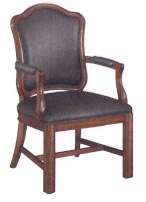 shaped high back guest chair