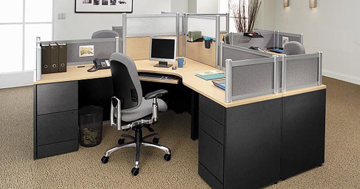 office workstation utilizing Divide components