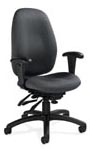 Malaga series ergonomic chairs from Global