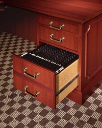 bedford file drawer detail