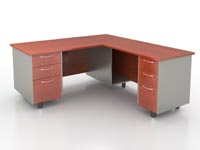 executive "L" desk