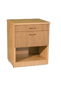 praxis healthcare drawer end table