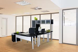 stratus modern u desk suite