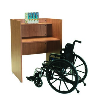 uniwork study carrel wheelchair accessible