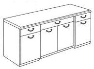 buffet unit