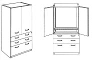 box/box/file video cabinet