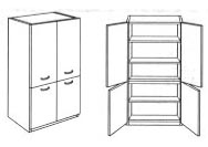 storage cabinet