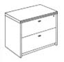 2 drawer lateral file