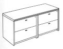 lateral file credenza