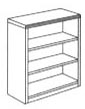 48" bookcase