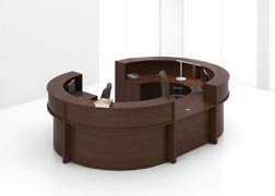 Reception office furniture from lacasse