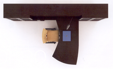 overhead view of sample layout 2