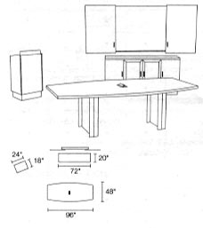 quorum conference table sample layout 2