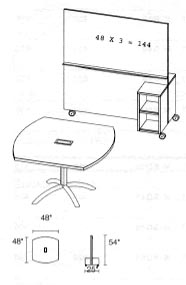 quorum conference table sample layout 4