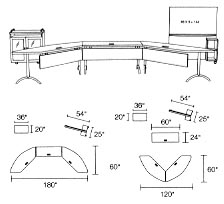 modular tables layout 3 