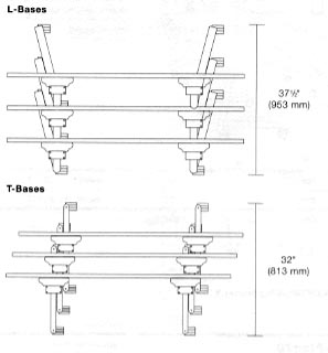 training table nesting sizes for storage