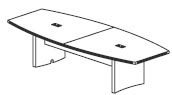 boat shaped conference table