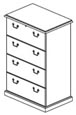 4dr lateral file