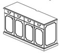 executive buffet cabinet