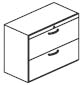 Lateral file pedestal