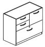 Combo file pedestal