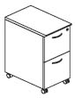 mobile ped 2 file drawers