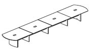 24' conference table