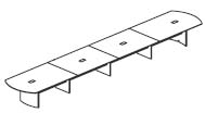 26' conference table