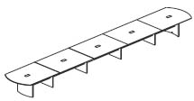 30' conference table