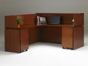 Stella Collection From Mayline Office Furniture On Now Half All Stella Reception Stations Are Offered With Optional Universal Returns That Mount On Either The Right