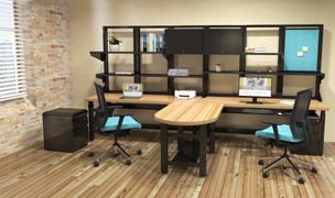 TechWorks series technology furniture