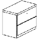 2 drawer lateral file