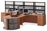 Boarders collection laminate modular workstation divider panel system for workstation desktops