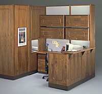 Traditional Woodgrain Systems Furniture