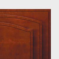 Prominence tops have select, figured maple inlays with quartered cherry borders, separated by an ebony inlay.