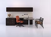 Revival modern look executive office furniture