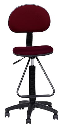 tiffany stool with footrest