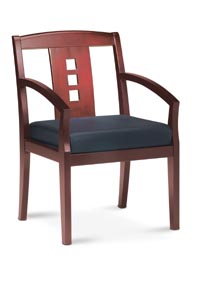 mercado wood guest chair