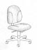 executive chair without arms
