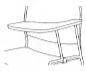 left tablet arm