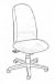 7400 high back task chair without arms