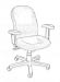 low back task chair with arms