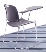chair with optional tablet arm